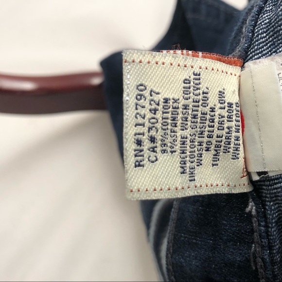 True Religion blue Joey Super T dark rinse blue jeans 29 - Picture 6 of 7